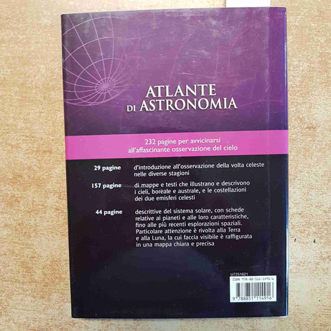 ATLANTE DI ASTRONOMIA - DE AGOSTINI 2010 TASCABILE ILLUSTRATO
