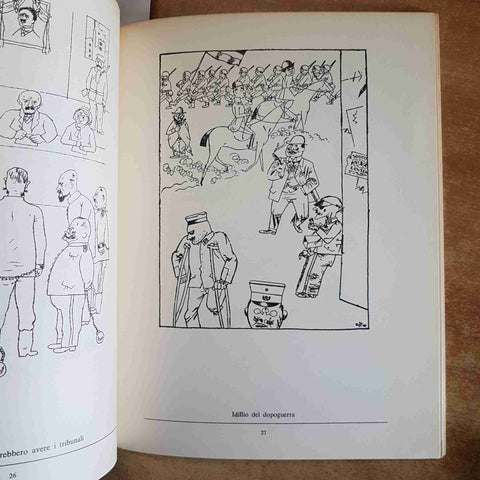 GEORGE GROSZ IL VOLTO DELLA CLASSE DIRIGENTE - INTRO GIORGIO BOCCA RIZZOLI 1974
