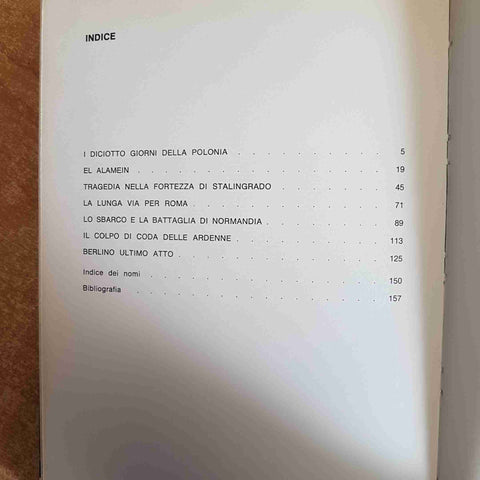 LE GRANDI BATTAGLIE TERRESTRI DELLA II GUERRA MONDIALE - BOSCHESI 1972 MONDADORI