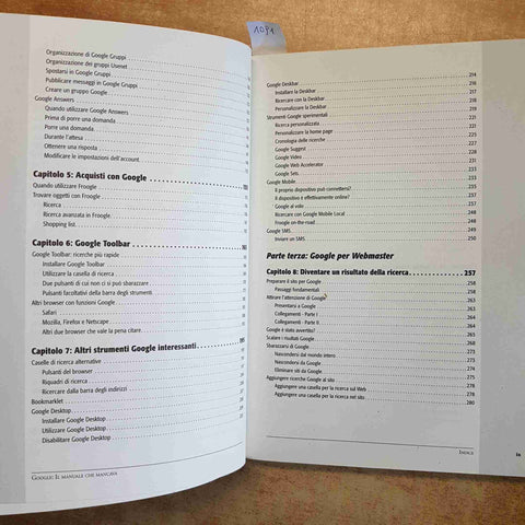 GOOGLE. IL MANUALE CHE MANCAVA  GUIDA COMPLETA A RICERCHE E STRUMENTI 2006 RGB