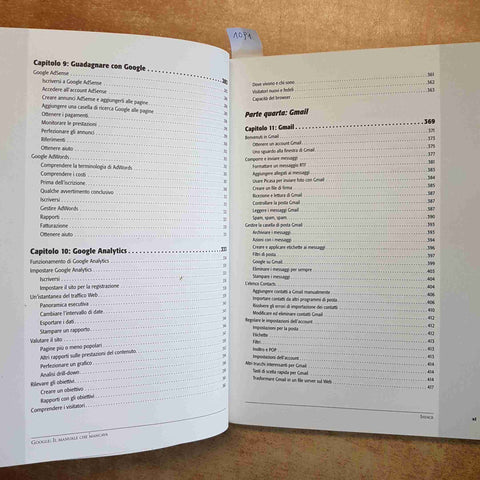 GOOGLE. IL MANUALE CHE MANCAVA  GUIDA COMPLETA A RICERCHE E STRUMENTI 2006 RGB