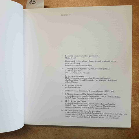 CHE C'È DI NUOVO? NIENTE, LA GUERRA 1885-1945 MAZZOTTA CATALOGO MOSTRA 1997