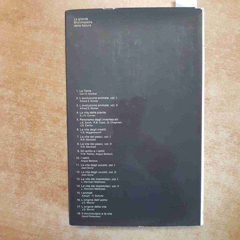 I PRIMATI - ADOLPH H. SCHULTZ - GARZANTI 1974 GRANDE ENCICLOPEDIA NATURA