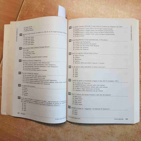 HOEPLI TEST PSICOLOGIA ESERCIZI SVOLTI COMMENTATI 3 ED. HOEPLI 2013