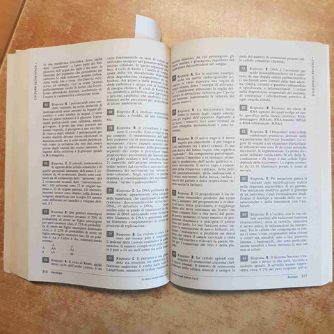 HOEPLI TEST PSICOLOGIA ESERCIZI SVOLTI COMMENTATI 3 ED. HOEPLI 2013