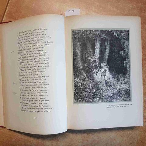 DANTE ALIGHIERI - LA DIVINA COMMEDIA - ILLUSTRAZIONI DORE' - MONDADORI - 1954