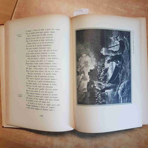 DANTE ALIGHIERI - LA DIVINA COMMEDIA - ILLUSTRAZIONI DORE' - MONDADORI - 1954
