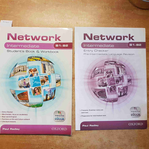 NETWORK INTERMEDIATE B1 B2 STUDENTS BOOK WORKBOOK PAUL RADLEY OXFORD