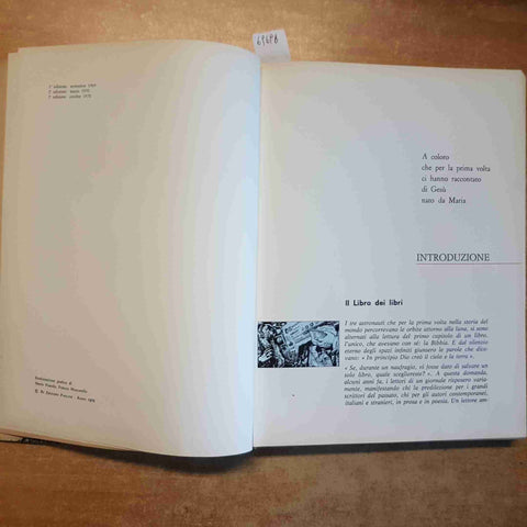 LA PIU' GRANDE STORIA MAI RACCONTATA SACRA BIBBIA ILLUSTRATA 1970 MONGE PAOLINE