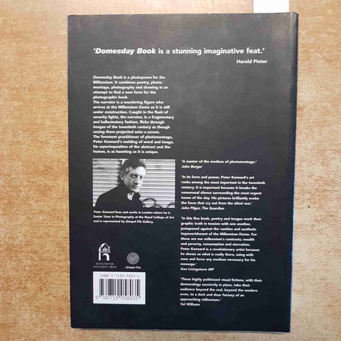 DOMESDAY BOOK  PETER KENNARD FOREWORD BY HAROLD PINTER 1999 FOTOGRAFIA ARTE