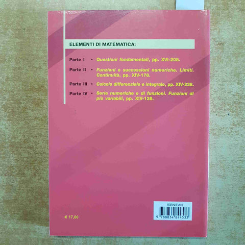 GIORGI ELEMENTI DI MATEMATICA 3 GIAPPICHELLI 2004 CALCOLO DIFFERENZIALE INTEGRAL