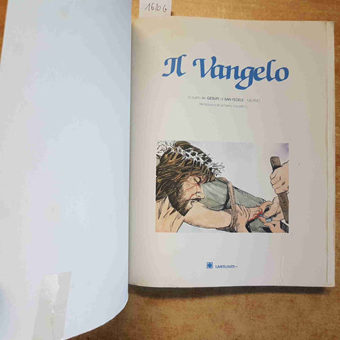 LA BIBBIA NUOVO TESTAMENTO IL VANGELO A FUMETTI GESUITI SAN FEDELE 1985 SCUOLA