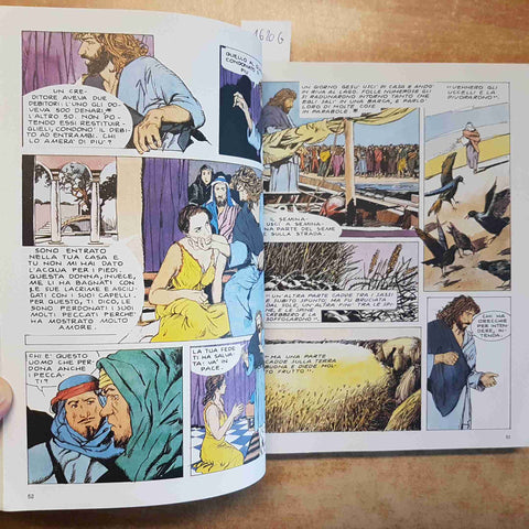 LA BIBBIA NUOVO TESTAMENTO IL VANGELO A FUMETTI GESUITI SAN FEDELE 1985 SCUOLA
