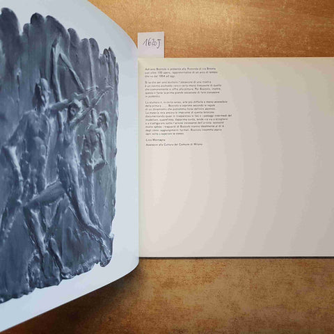 ADRIANO BOZZOLO CATALOGO SCULTURE BRONZI MOSTRA ARTE CONTEMPORANEA MILANO 1975
