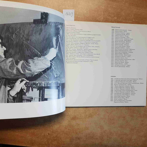 ADRIANO BOZZOLO CATALOGO SCULTURE BRONZI MOSTRA ARTE CONTEMPORANEA MILANO 1975