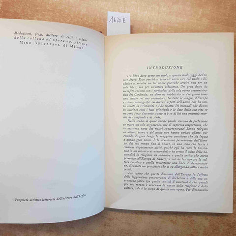 RICHELIEU - HILAIRE BELLOC DALL'OGLIO BIOGRAFIA STORIA FRANCIA ILLUSTRATO 1974