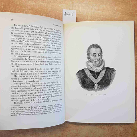 RICHELIEU - HILAIRE BELLOC DALL'OGLIO BIOGRAFIA STORIA FRANCIA ILLUSTRATO 1974