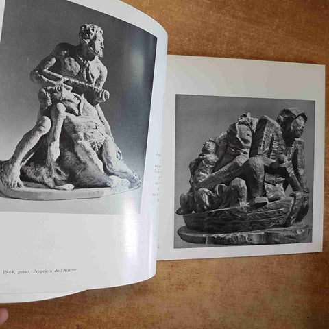 AUGUSTO MURER - COMUNE DI MILANO 1972 - CATALOGO DELLA MOSTRA SCULTURA LEGNO