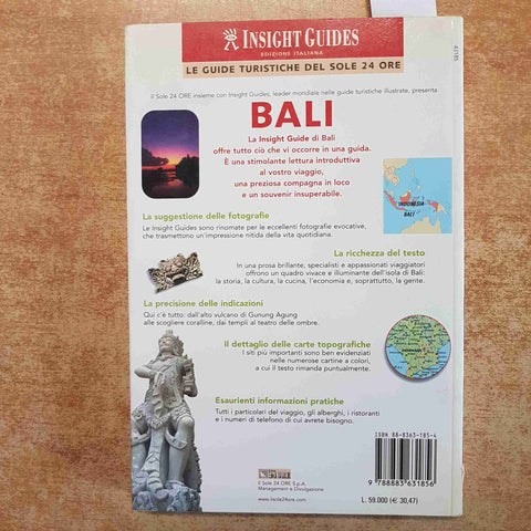 BALI - INSIGHT GUIDES - IL SOLE 24 ORE 2001 LOMBOK - GUIDA TURISTICA