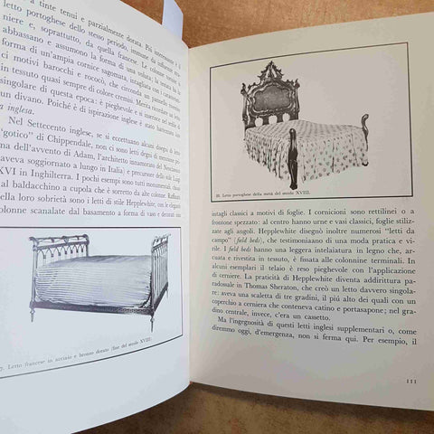 GUIDA AL MOBILE ANTICO - MONDADORI 1967 ARREDAMENTO E ANTIQUARIATO scrigno sofa