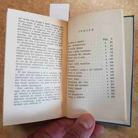 DECADENZA DEL VIZIO - CARLO LINATI - BOMPIANI 1942 - III EDIZIONE FILOSOFIA