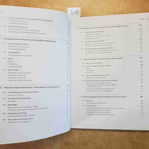 CHEMISTRY FOR THE BIOSCIENCES THE ESSENTIAL CONCEPTS bioscienze 2011 OXFORD MONK