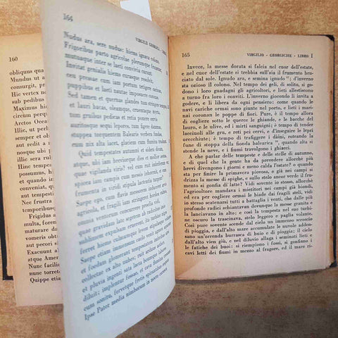 VIRGILIO - BUCOLICHE E GEORGICHE IST. EDITORIALE ITALIANO 1927 COLLEZIONE ROMANA