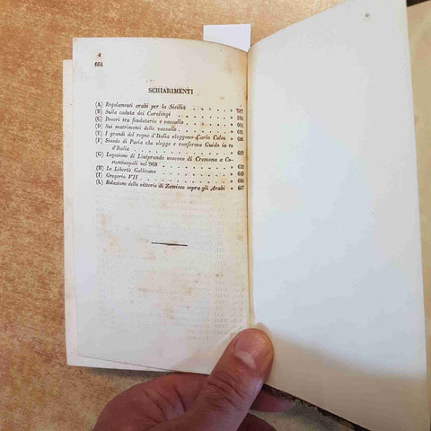 CESARE CANTU' - STORIA UNIVERSALE TOMO X EPOCA X 1843 POMBA E C. alto medioevo