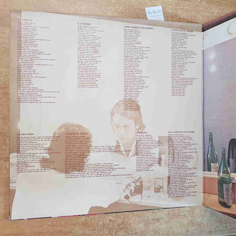 RICCARDO FOGLI - ALLA FINE DI UN LAVORO PARADISO 1980 DISCO 33 GIRI VINILE VINYL