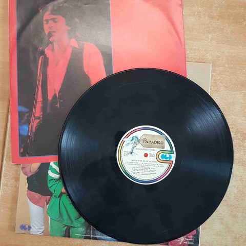 RICCARDO FOGLI - ALLA FINE DI UN LAVORO PARADISO 1980 DISCO 33 GIRI VINILE VINYL