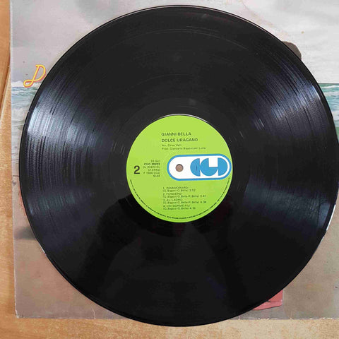 GIANNI BELLA - DOLCE URAGANO - CGD - 1980 DISCO 33 GIRI VINILE VINYL ALBUM