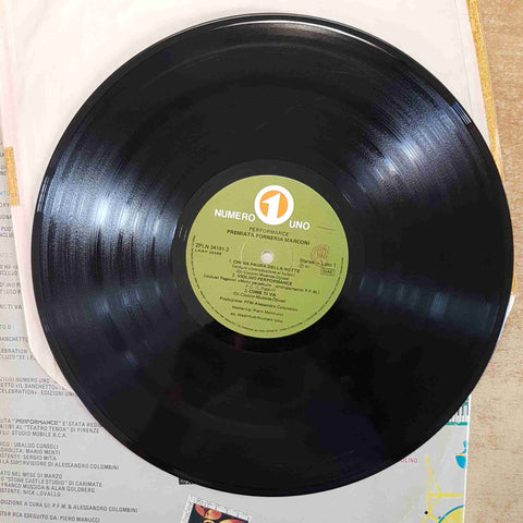 PFM PERFORMANCE Premiata Forneria Marconi DOPPIO LP 33 GIRI LIVE NUMERO UNO 1982