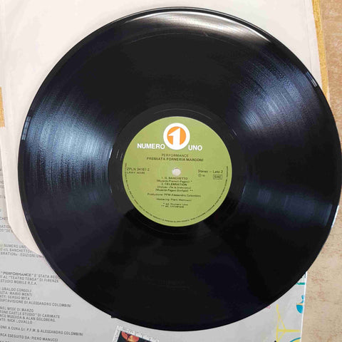 PFM PERFORMANCE Premiata Forneria Marconi DOPPIO LP 33 GIRI LIVE NUMERO UNO 1982