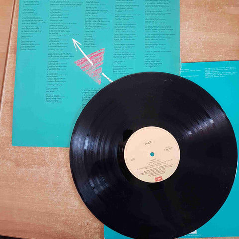ALICE - AZIMUT - LP 33 GIRI ORIGINALE EMI 1982 album vinile vinyl