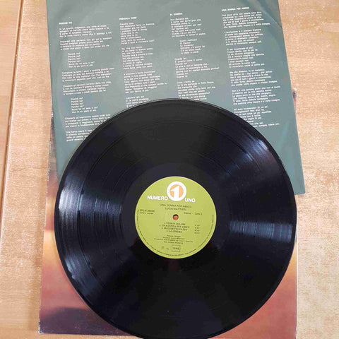 LUCIO BATTISTI - UNA DONNA PER AMICO - LP 33 GIRI VINILE VINYL 1978 NUMERO UNO