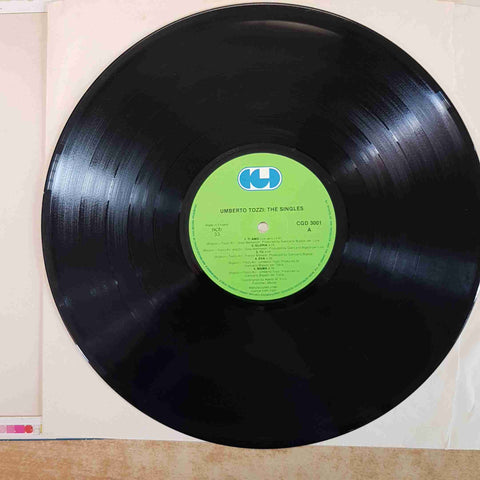 UMBERTO TOZZI - SINGLES LP 33 GIRI CGD 1983 ALBUM VINILE VINYL gloria ti amo EVA