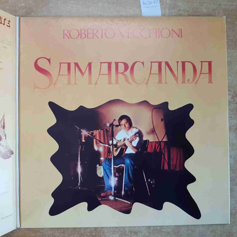 ROBERTO VECCHIONI - SAMARCANDA 1977 GATEFOLD LP 33 GIRI PHILIPS VINILE VINYL