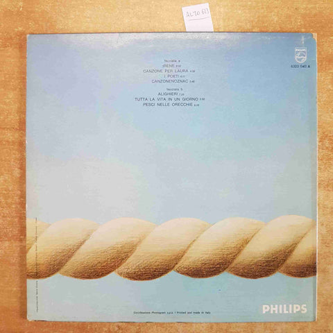 ROBERTO VECCHIONI - IPERTENSIONE 1975 LP 33 GIRI PHILIPS VINILE VINYL