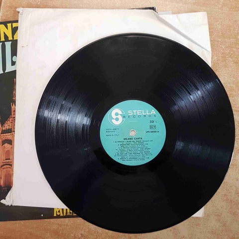 ENZO JANNACCI MILANO CANTA CON MILLY LP 33 GIRI STELLA RECORDS 1968 VINILE VINYL