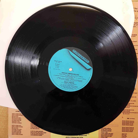 RENZO ARBORE DISCAO MERAVIGLIAO LP 33 GIRI FONIT CETRA 1988 INDIETRO TUTTA
