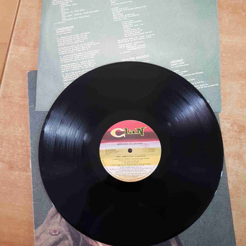 ADRIANO CELENTANO - I MIEI AMERICANI 2 - LP 33 GIRI CLAN 1986 VERONICA VERRAI