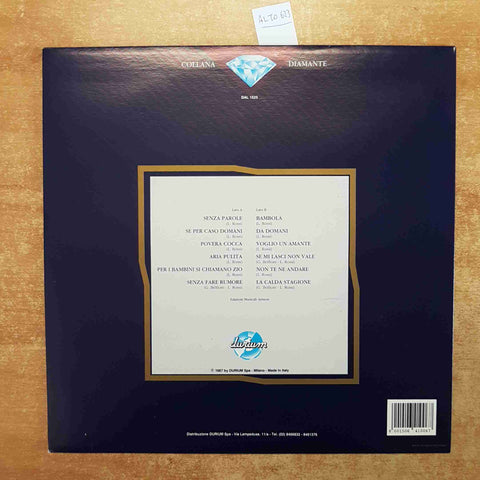 LUCIANO ROSSI - LA CALDA STAGIONE LP DURIUM 1987 33 GIRI ORIGINALE VINILE VINYL