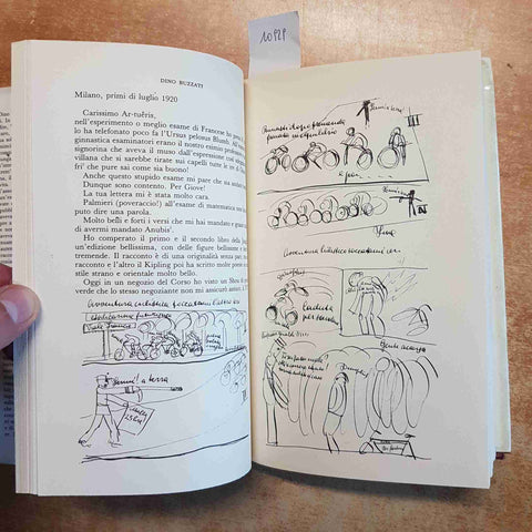 DINO BUZZATI - LETTERE A BRAMBILLA - DE AGOSTINI 1985 ILLUSTRATO