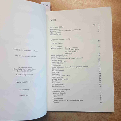 GIULIANA CERRATO - RICETTE DALLA TERRA DEGLI ELFI - PINTORE - CUCINA VEGETARIANA