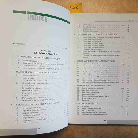 FABRIS - ECONOMIA AGRARIA E DEL TERRITORIO - CALDERINI 2011 ECONOMIA ESTIMO