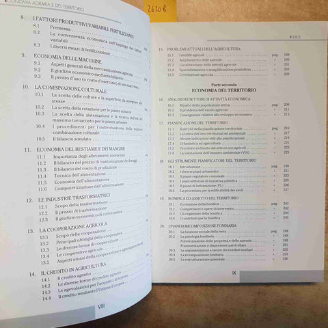 FABRIS - ECONOMIA AGRARIA E DEL TERRITORIO - CALDERINI 2011 ECONOMIA ESTIMO