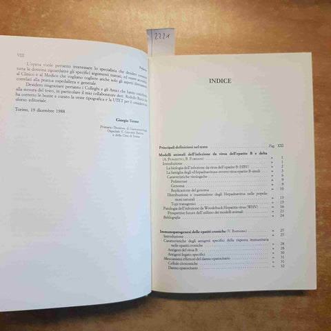 GIORGIO VERME - EPATOLOGIA PROGRESSI IN MEDICINA INTERNA - UTET EPATITI CIRROSI