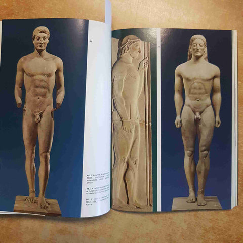 MUSEO NAZIONALE SCULTURE BRONZI VASI - BASILIO PETRACOS - EDIZIONI CLIO 1981