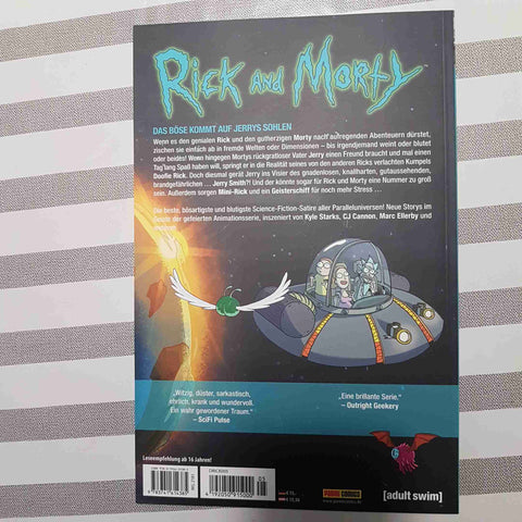 RICK AND MORTY - 5 BAND FÜNF PANINI COMICS STARKS CANNON ELLERBY FARINA TEDESCO