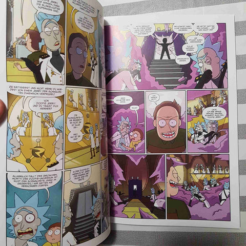 RICK AND MORTY - 5 BAND FÜNF PANINI COMICS STARKS CANNON ELLERBY FARINA TEDESCO